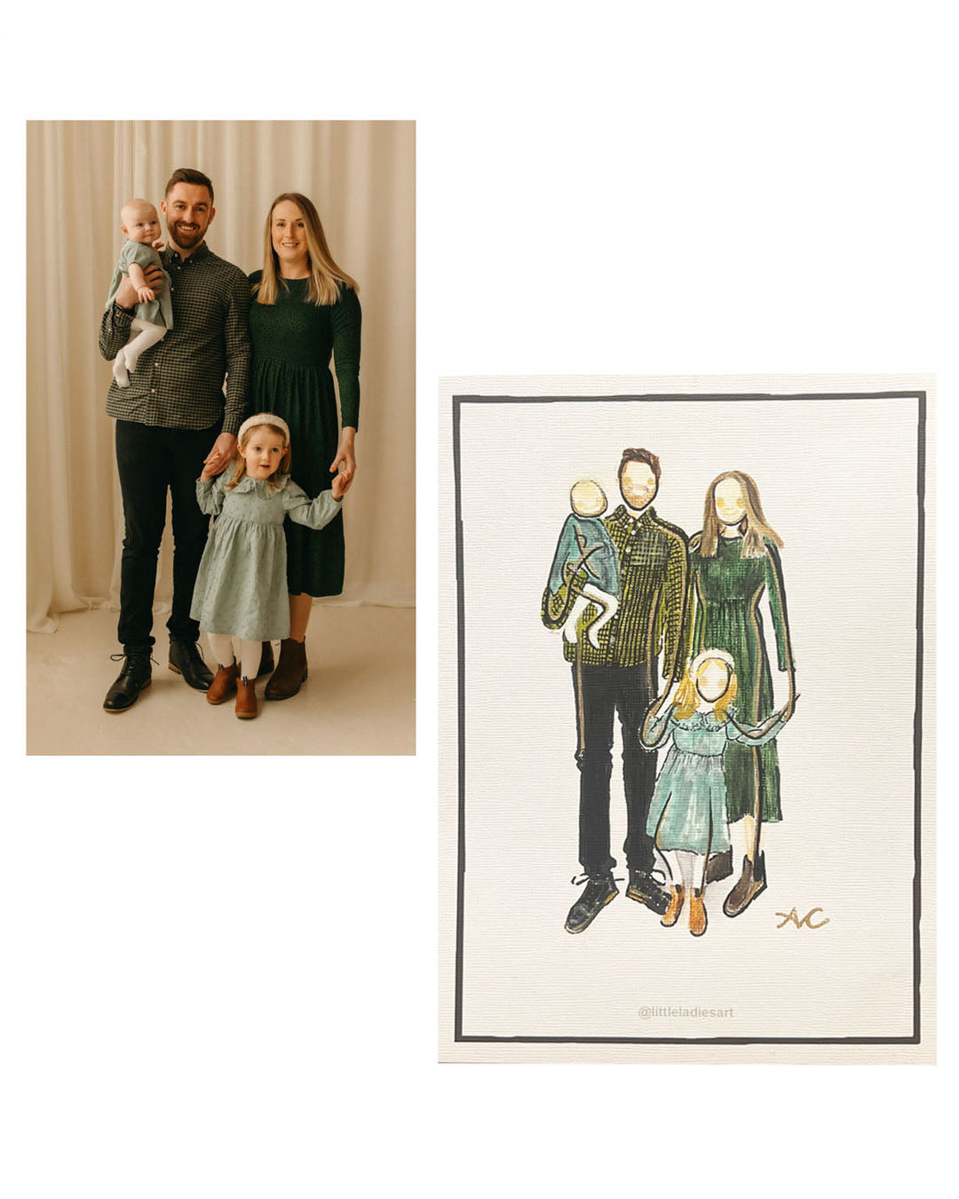 BESPOKE LITTLE MOMENTS ILLUSTRATION - JUST SEND YOUR PHOTO!